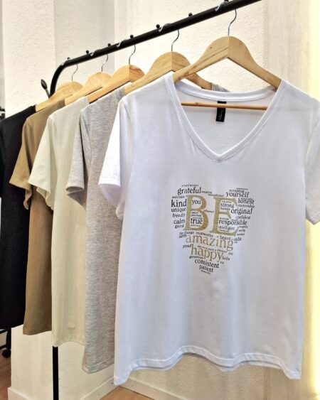 Remera V talle especial Be