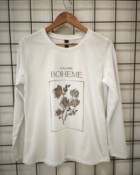 Remera clásica m/ larga Boheme