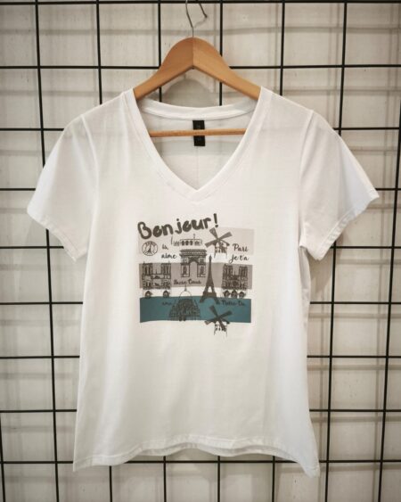 Remera clásica v Bon jour